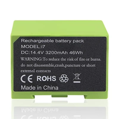 Afbeelding van ANTIEE 3200mAh i7 i3 i4 batterij vervanging voor iRobot Roomba i7+ 7150 7550 i7558 i3+ 3150 3550 3558 i4+ 4150 4550 4552 E5150 E5152 E515 4 E5158 E6 6198 ABL D1 4624864 Vacuümreiniger 46Wh