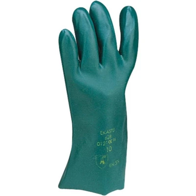 Afbeelding van Ekastu 381 629 Polyvinylchloride Chemicaliënhandschoen Maat (handschoen): 9, L EN 374 1:2017 03/Typ A, 5:2017 03, 388:2017 01, 420:2010 03 DIN