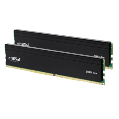 Afbeelding van Crucial CP2K32G4DFRA32A Werkgeheugenset voor PC Retail DDR4 64 GB 2 x 32 3200 MHz 288 pins DIMM CL22