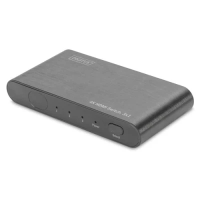 Image de DIGITUS 4K HDMI switch DS 45316 Commutateur vidéo/audio 3 x de bureau
