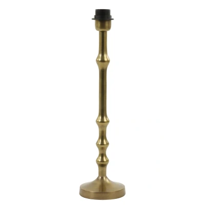 Afbeelding van Light &amp; Living Tafellamp Semut 43cm Antiek Brons excl. kap