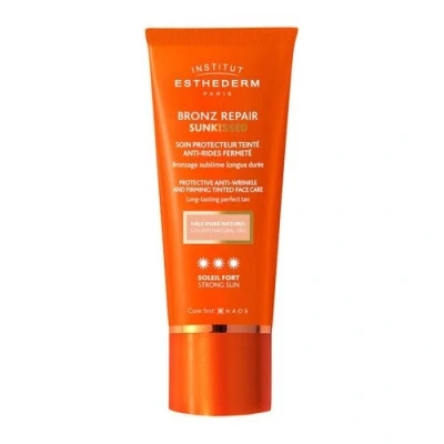 Image de Institut Esthederm Bronz Repair Sunkissed Tinted Strong Maquillage solaire Golden Natural Tan