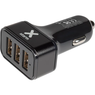 Afbeelding van Xtorm Car Charger 3x USB 36W Black Kampeerspullen