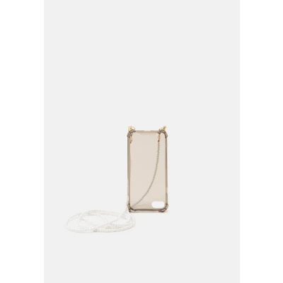 Afbeelding van Urban Classics Phonecase WITH Necklace Iphone 6/7/8 Unisex Telefoonhoesje, Heren, Maat: One Size, Black