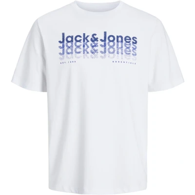 Afbeelding van JACK&amp;JONES JJTEX TEE SS CREW NECK Heren T shirt White