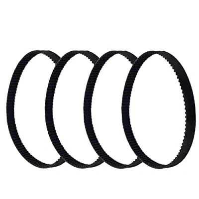 Afbeelding van TUZUK GT2 Distributieriem, gesloten gesp, rubber, 2GT 6 mm, 3D printeronderdelen, 400 deel distributieriem (4 stuks)