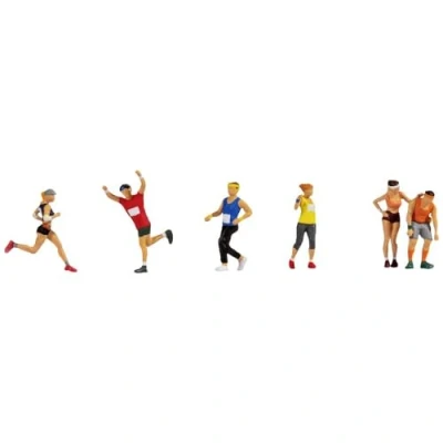 Afbeelding van NOCH 15890 H0 Marathonlopers figuren Geverfd