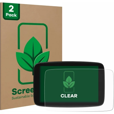 Afbeelding van ScreenLeaf Screenprotector voor TomTom Go Expert 7&quot; Duurzame schermbescherming Folie Beschermfolie transparant (2 Stuks)