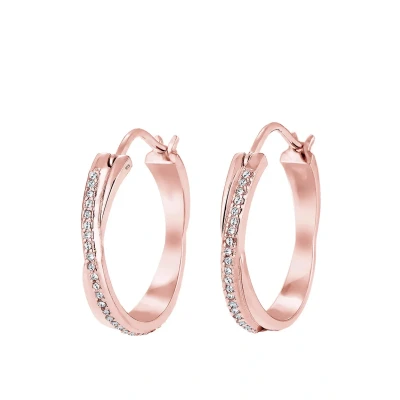 Afbeelding van Elli Hoops Oorbellen Rose goldcoloured, Dames, Maat: One Size, gold coloured