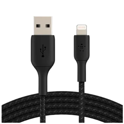 Image de Belkin Boost Charge Lightning Braided Cable 1 Metro Noir