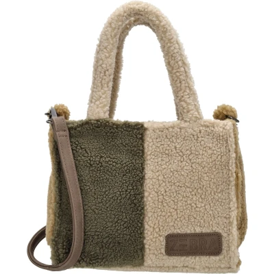 Afbeelding van Zebra Trends Teddy Denise Handbag taupe Damestas