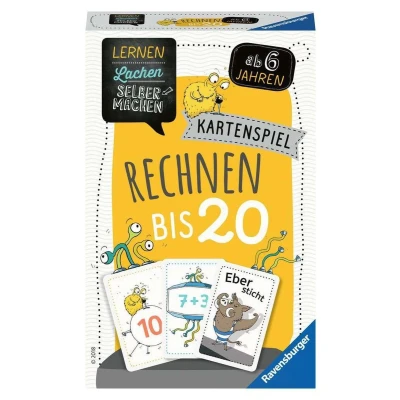Afbeelding van Lernen Lachen Selbermachen: Kartenspiel Rechnen bis 20