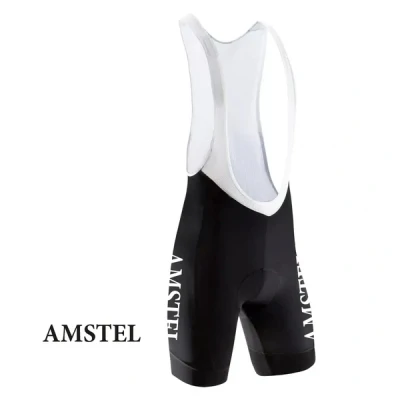 Afbeelding van Retro Wielerbroek Amstel Bier REDTED Zwart 4XL