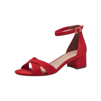 Afbeelding van Tamaris Sandalen, Dames, Maat: 38, Red Textiel
