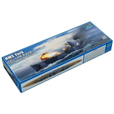 Afbeelding van 1:700 Trumpeter 06745 Battleship HMS York Plastic Modelbouwpakket