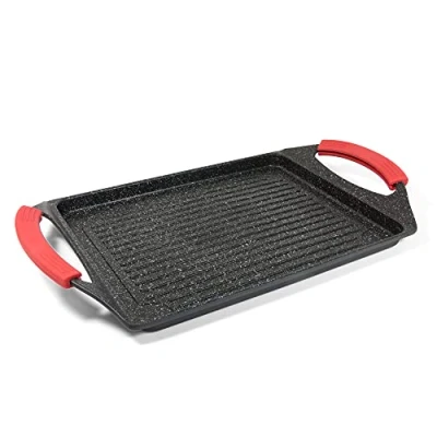 Afbeelding van Moneta Rechthoekig grillrooster, 35 x 22 cm, per grill, ook voor inductie