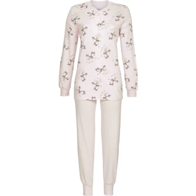 Afbeelding van Ringella pyjama dames katoen roze
