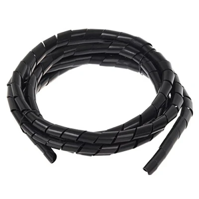 Afbeelding van Kabel organizer zwarte Spiraal Draadwikkeling MCTV 687 B (20,4 * 22 mm) 3m