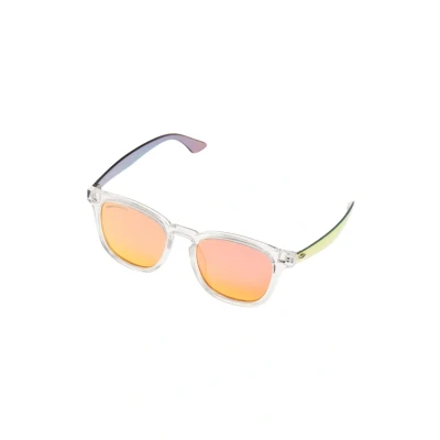 Afbeelding van Urban Classics 109 zonnebrillen UC, uniseks zonnebril, transparant/rood