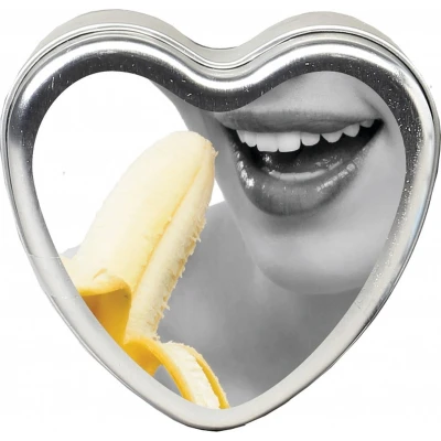 Afbeelding van Earthly body Banaan Eetbare Massagekaars 113 gr multicolored