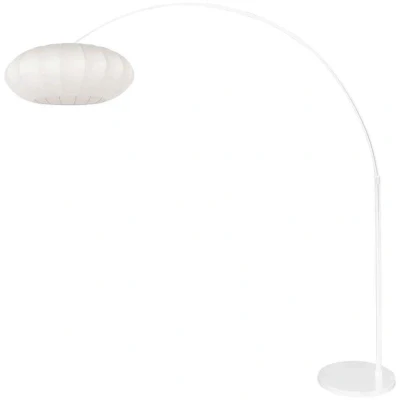 Afbeelding van Steinhauer Booglamp Sparkled Light Wit Zijde