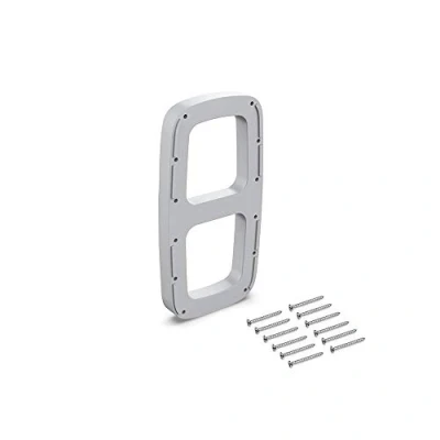 Afbeelding van Emuca Zijsupplement lateraal voor de opvouwbare garderobestang Sling, Kunststof, Metallic grijs