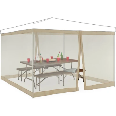 Afbeelding van Relaxdays, Prieeltjes, Klamboe Paviljoen (10 cm, 300 cm)