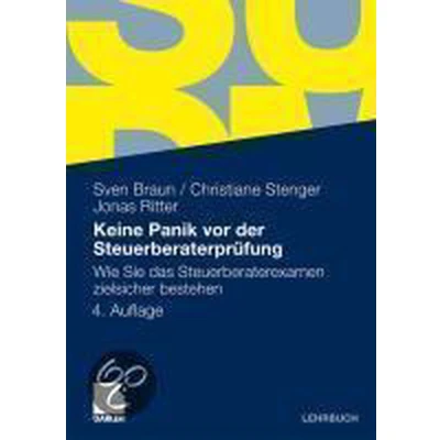 Afbeelding van Keine Panik VOR Der Steuerberaterprufung