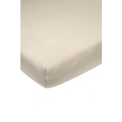 Afbeelding van Meyco Hoeslaken Babybedje Jersey 60x120 Sand