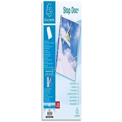 Image de Pochette Exacompta Sachet de 25 pochettes perforées Stop Doc A4