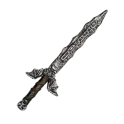 Afbeelding van Boland Zwaard Flying skull (54 cm) Volwassenen Unisex Skelet