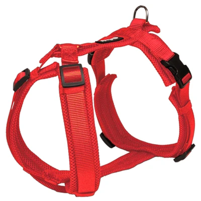 Afbeelding van Petlando Y Tuig Mesh Rood Hondenharnas 28 52/32 50 cm