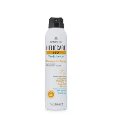 Afbeelding van Heliocare 360 Pediatrics Atopic Transparent Spray SPF50 200 ml