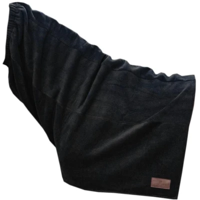 Afbeelding van Kentucky Horsewear Heavy Fleece Horse scarf zwart, size cob