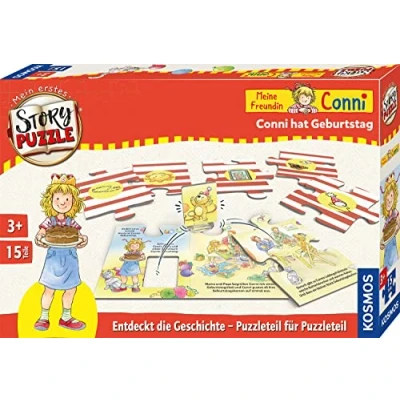Afbeelding van Kosmos Mijn eerste verhaalpuzzel: vriendin Conni (15 onderdelen)