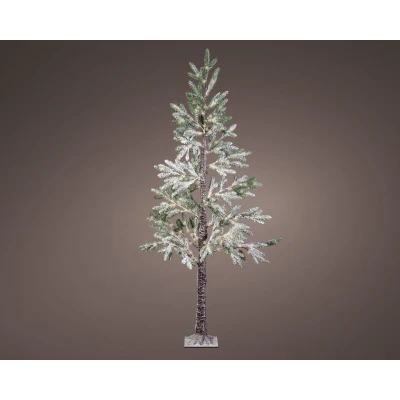Afbeelding van Sierlijke kunstkerstboom met 312 micro LED lampjes 180CM