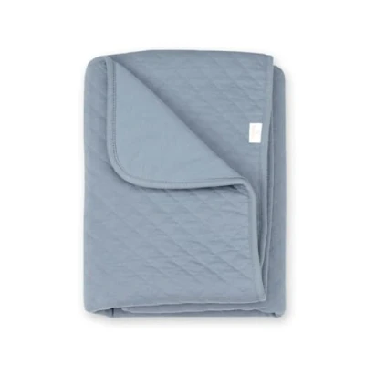 Afbeelding van BEMINI Deken Pady quilted + jersey 75x100cm Stone TOG 3