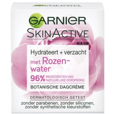Afbeelding van Garnier Skinactive Face Botanische Dagcrème met Rozenwater 50ML