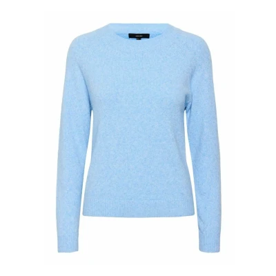 Afbeelding van VERO MODA VMDOFFY gebreide trui trui, Blauw Little Boy Details: Heather