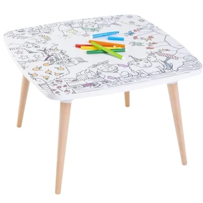 Afbeelding van Coloritable De eerste eindeloze kleurtafel Creatieve kindertafel Boerderij