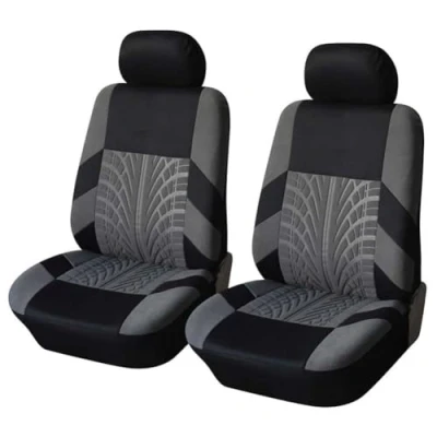 Afbeelding van NanDeZ Volledige set autostoelhoezen voor Kia Stonic SUV 2017 2025, en achterstoelhoezen, interieuraccessoires, C/grijs