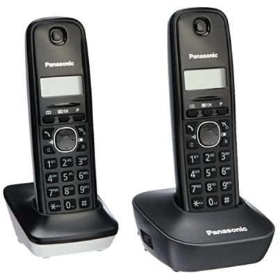 Image de Panasonic téléphone sans fil avec ID d&#039;appelant + combiné supplémentaire