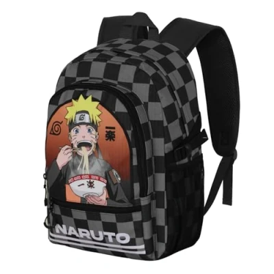 Afbeelding van Naruto Ichiraku FAN Fight rugzak 2.2, zwart, 31 x 44 cm, inhoud 24 l, Naruto, One Size, 2.2