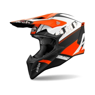Afbeelding van Airoh 2024 Wraap Feel Crosshelm Mat Oranje maat M