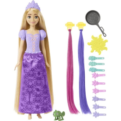 Afbeelding van Disney Princess Rapunzel Extra Lang Haar Pop