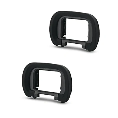 Afbeelding van JJC Zachte siliconen oculair voor de Sony Alpha A9III, A1, A7IV, A7SIII, spiegelloos, vervangt FDA EP19 (2 stuks per verpakking)