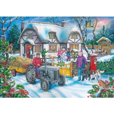Afbeelding van Holly Cottage Puzzel 1000 stukjes