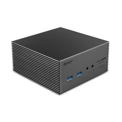 Afbeelding van LINDY 43378 USB C dockingstation Geschikt voor merk: Universeel Power Delivery, Geïntegreerde kaartlezer