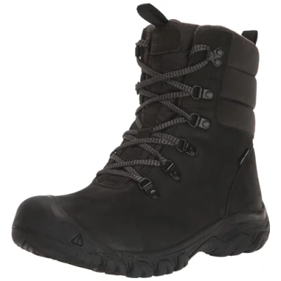 Afbeelding van Keen Snowboots, Dames, Maat: 38.5, black Leer en textiel