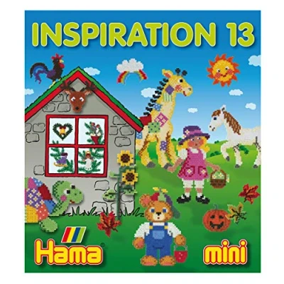 Afbeelding van Hama 399 13 creatieve vrije tijd inspiratieboek nr. strijkkralen mini 68 pagina&#039;s